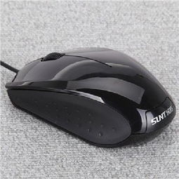 SUNt风行指A231 USB办公鼠标 黑色简约中的高效之选【IT168实测】
