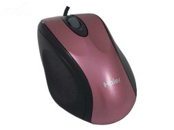 粉色海尔HR M5800笔记本鼠标评测 USB接口的高性价比之选